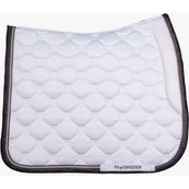 PS of Sweden Zadeldekje Vintage Monogram Dressuur Wit/Zwart