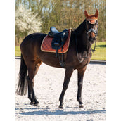 PS of Sweden Zadeldekje Vintage Monogram Dressuur Chestnut Brown