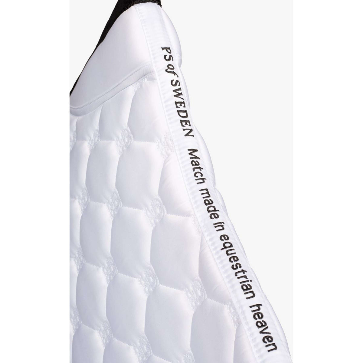 PS of Sweden Zadeldekje Vintage Monogram Dressuur Wit/Zwart