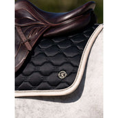 PS of Sweden Zadeldekje Vintage Monogram Springen Zwart