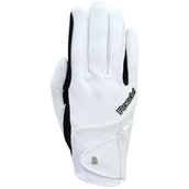 Roeckl Rijhandschoenen Milano 2-way spandex White/Black S.20