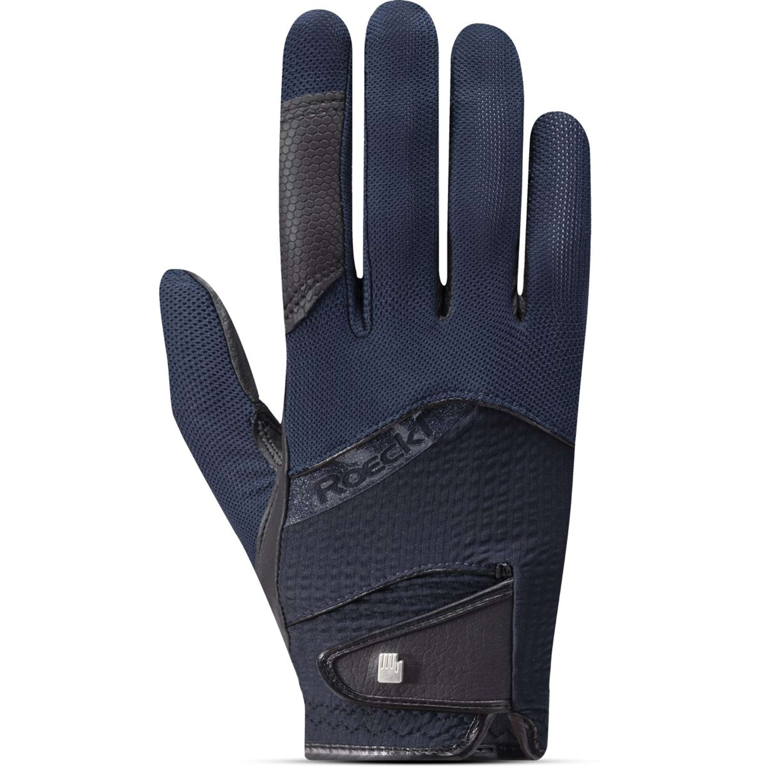 Roeckl Rijhandschoenen Millero Navy Night/Dark Navy