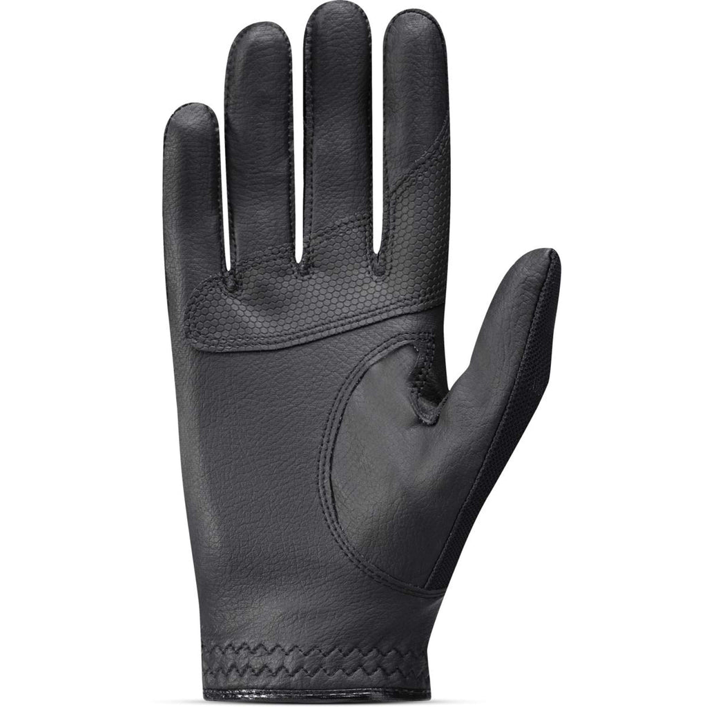 Roeckl Rijhandschoenen Millero Zwart/Vulkanische as