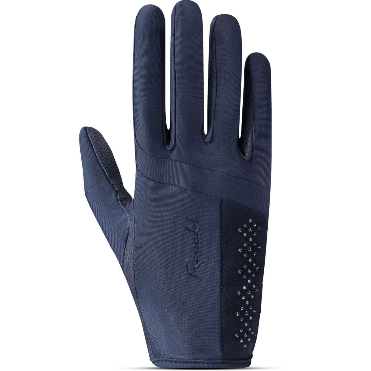 Roeckl Rijhandschoenen Lillinoe Festive Blue