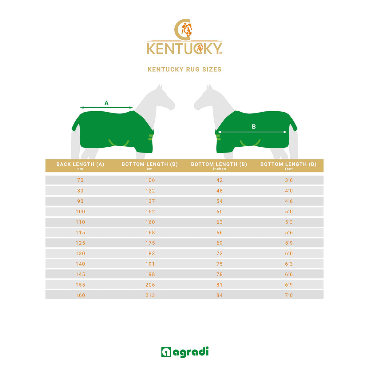 Kentucky Turnout All Weather 160g Donkergroen