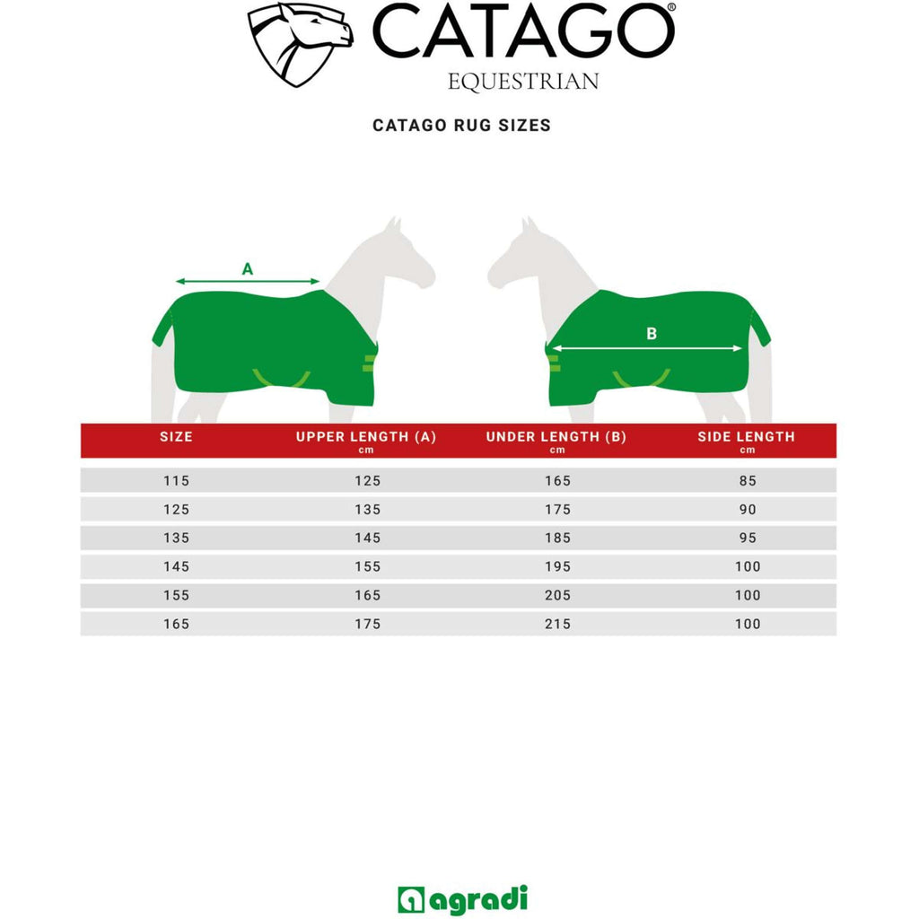 Catago Staldeken 500g Zwart/Bruin