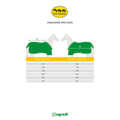 Kavalkade Turnout / Stapmolendeken Halifax 2in1 200g Zwart