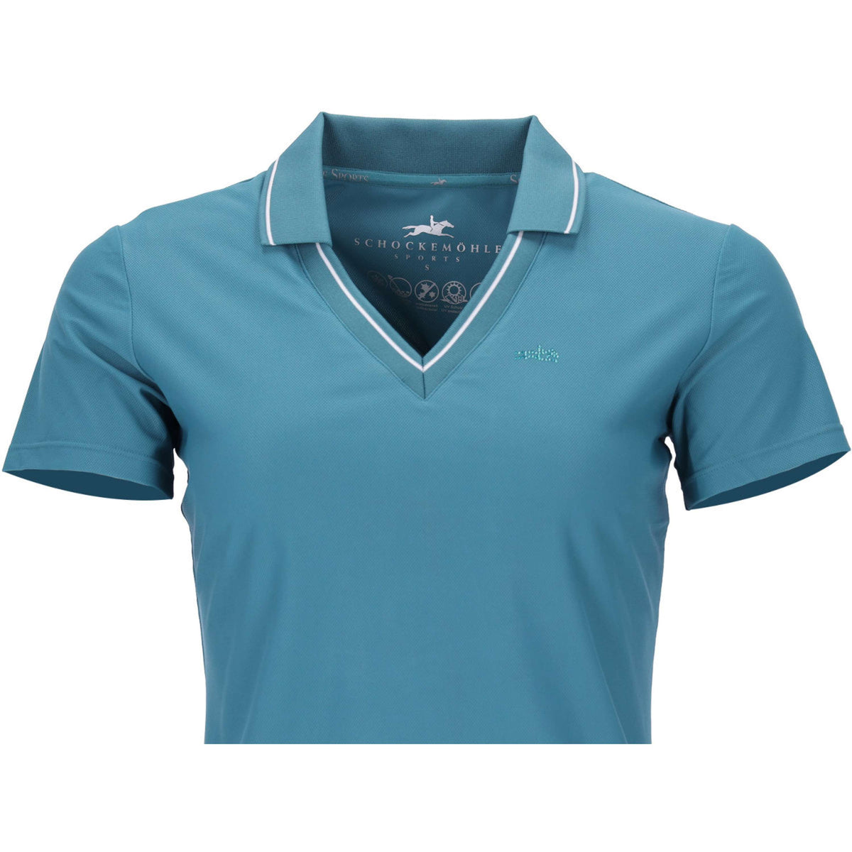 Schockemöhle Poloshirt SPMiley Style Colonial Blue