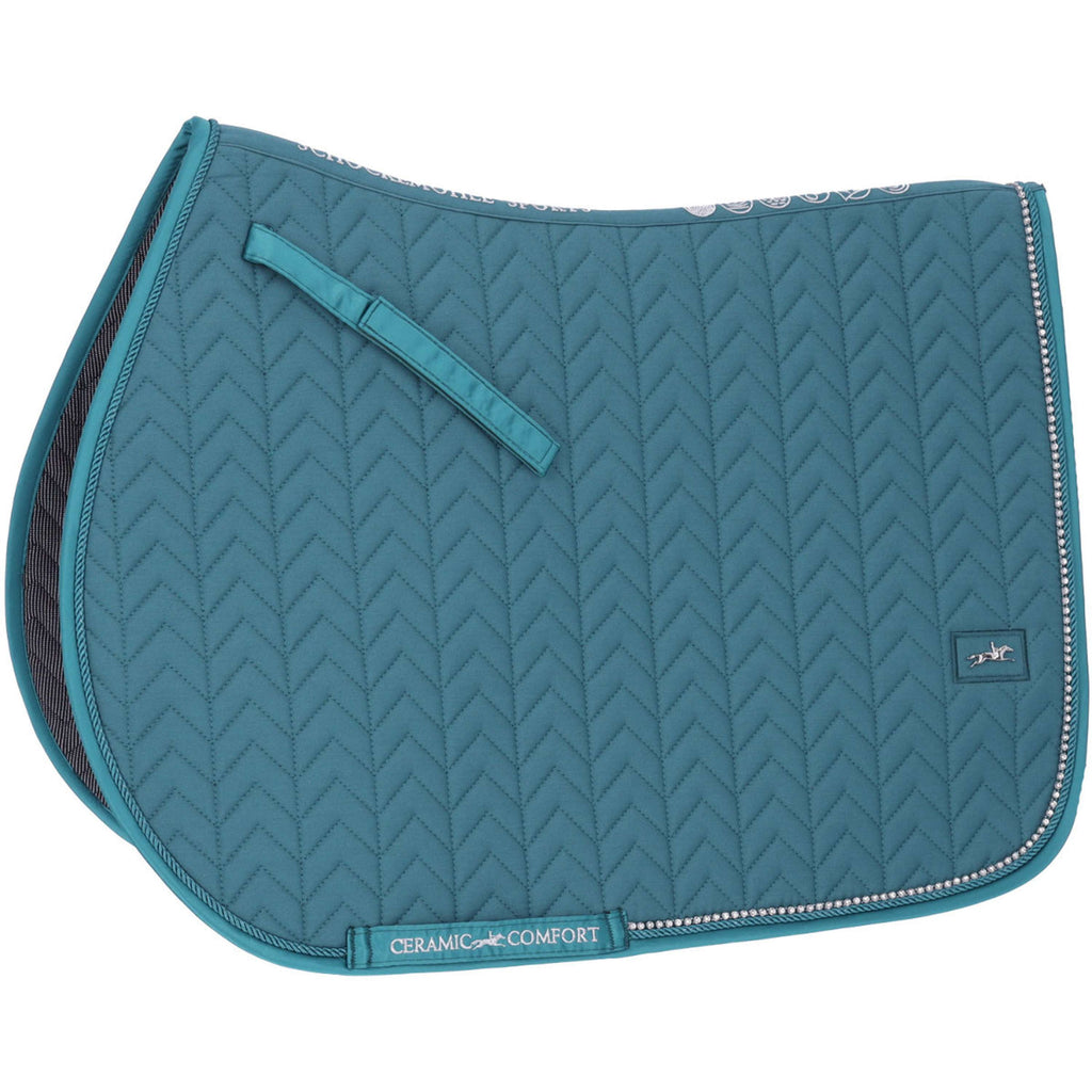 Schockemöhle Zadeldekje SPCeramica S Style Springen Colonial Blue