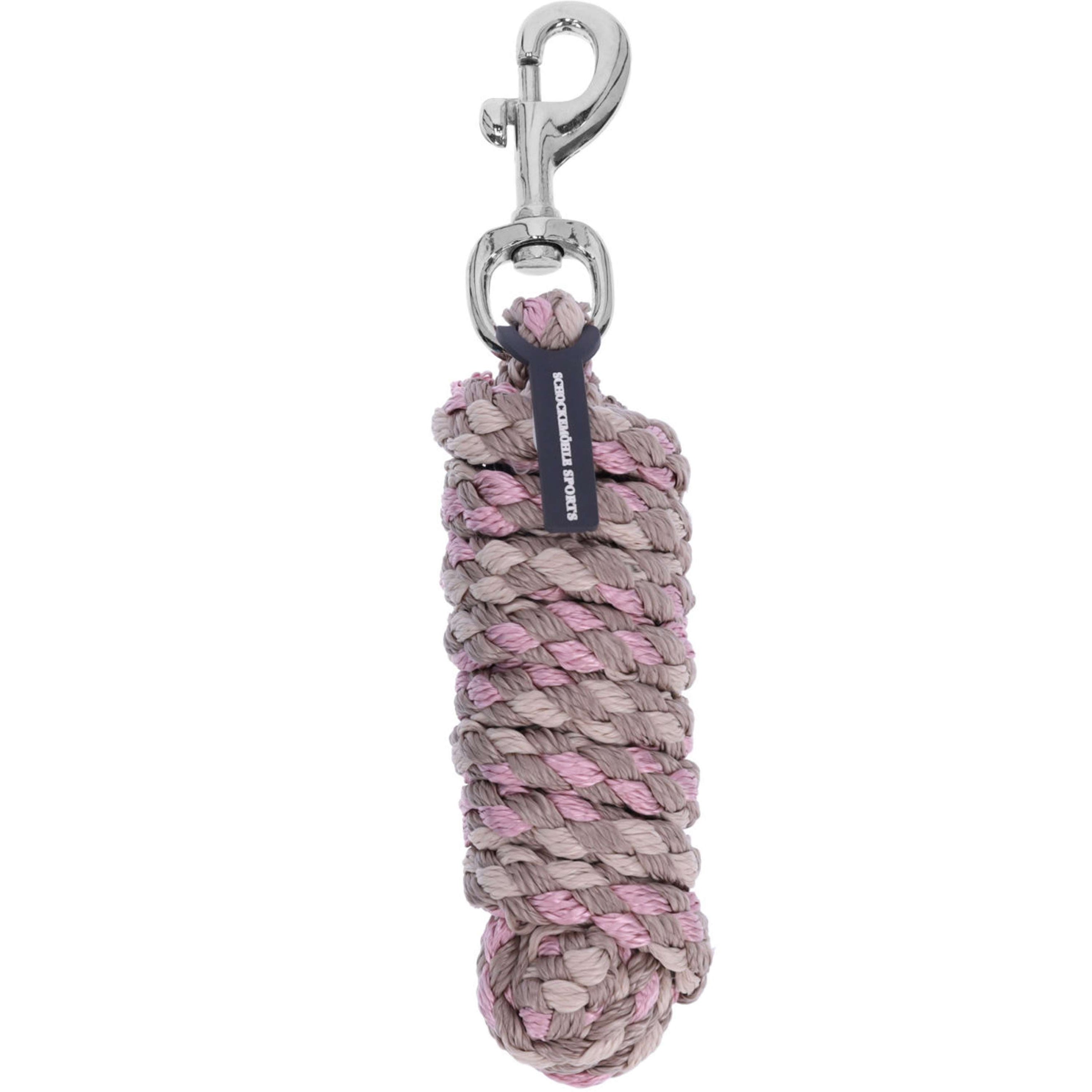Schockemöhle Halstertouw SP Catch Style Musketonhaak Stone/Pale Pink/Chalk Schockemöhle Halstertouw SP Catch Style Musketonhaak Stone/Pale Pink/Chalk