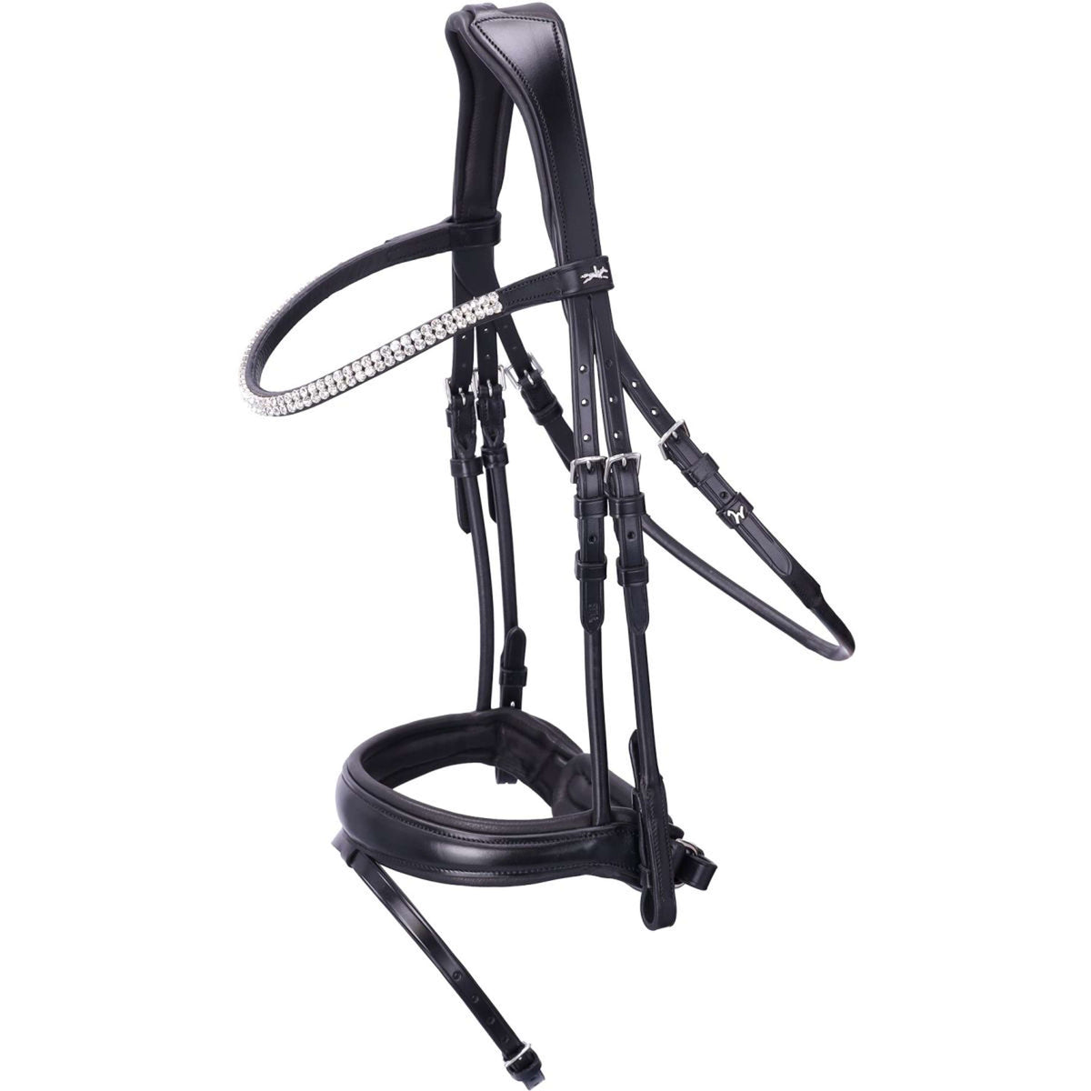 Schockemöhle Trenshoofdstel SP Isabell Werth Johnny Zwart/Zilver