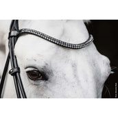 Schockemöhle Trenshoofdstel SP Isabell Werth Satchmo Zwart/Patent/Zilver