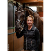 Schockemöhle Stang- en Trenshoofdstel SP Isabell Werth Bella Rose Zwart/Wit/Zilver