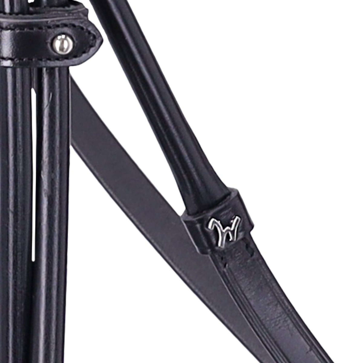 Schockemöhle Stang- en Trenshoofdstel SP Isabell Werth Bella Rose Zwart/Zilver