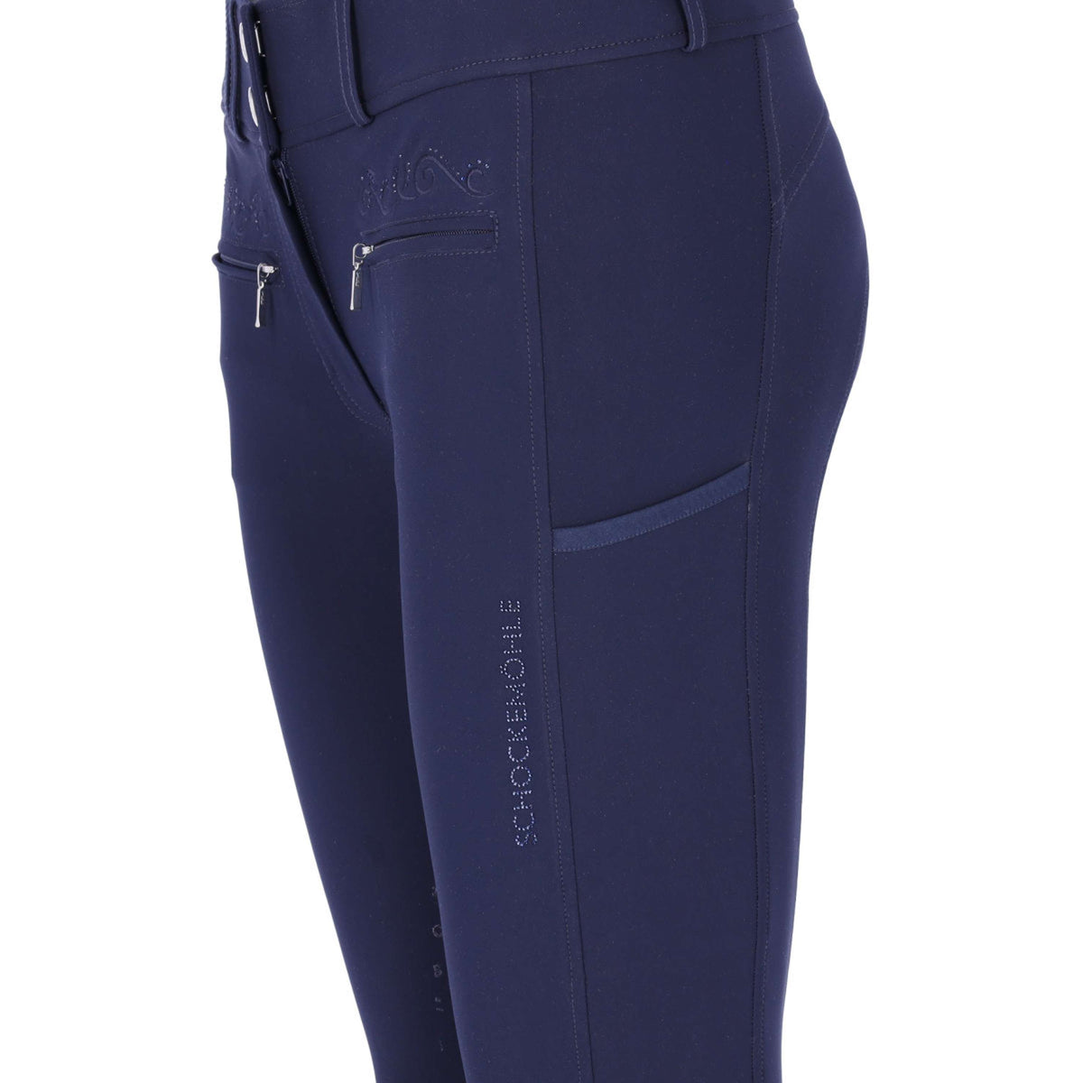 Schockemöhle Rijbroek SPTulip Style Full Grip Dark Navy