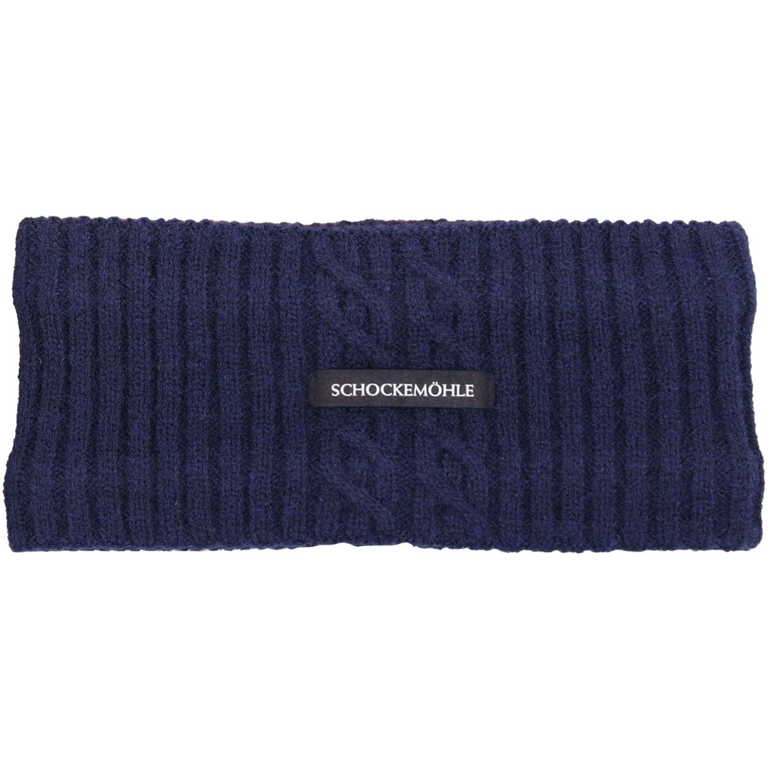 Schockemöhle Hoofdband Braided Donker Navy Schockemöhle Hoofdband Braided Donker Navy