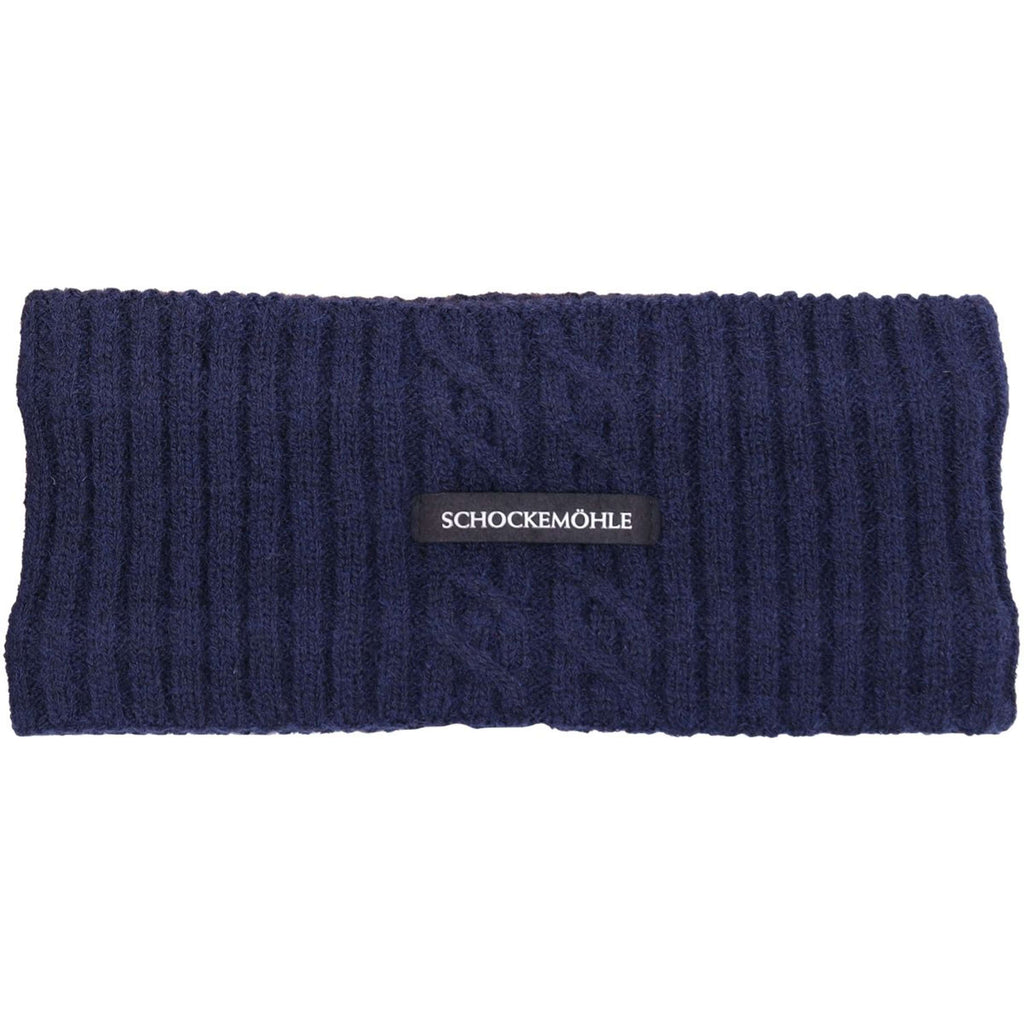 Schockemöhle Hoofdband Braided Donker Navy