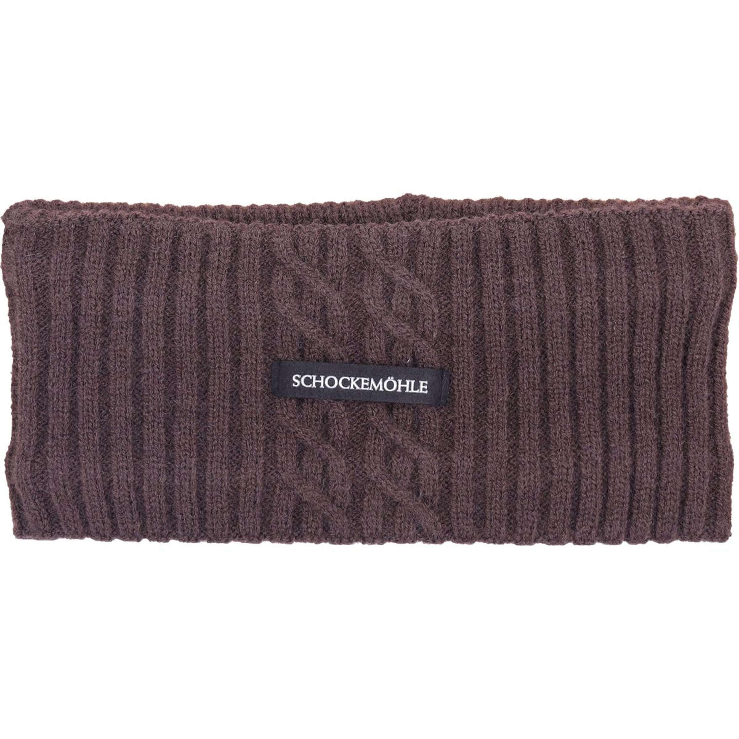 Schockemöhle Hoofdband Braided Mocca