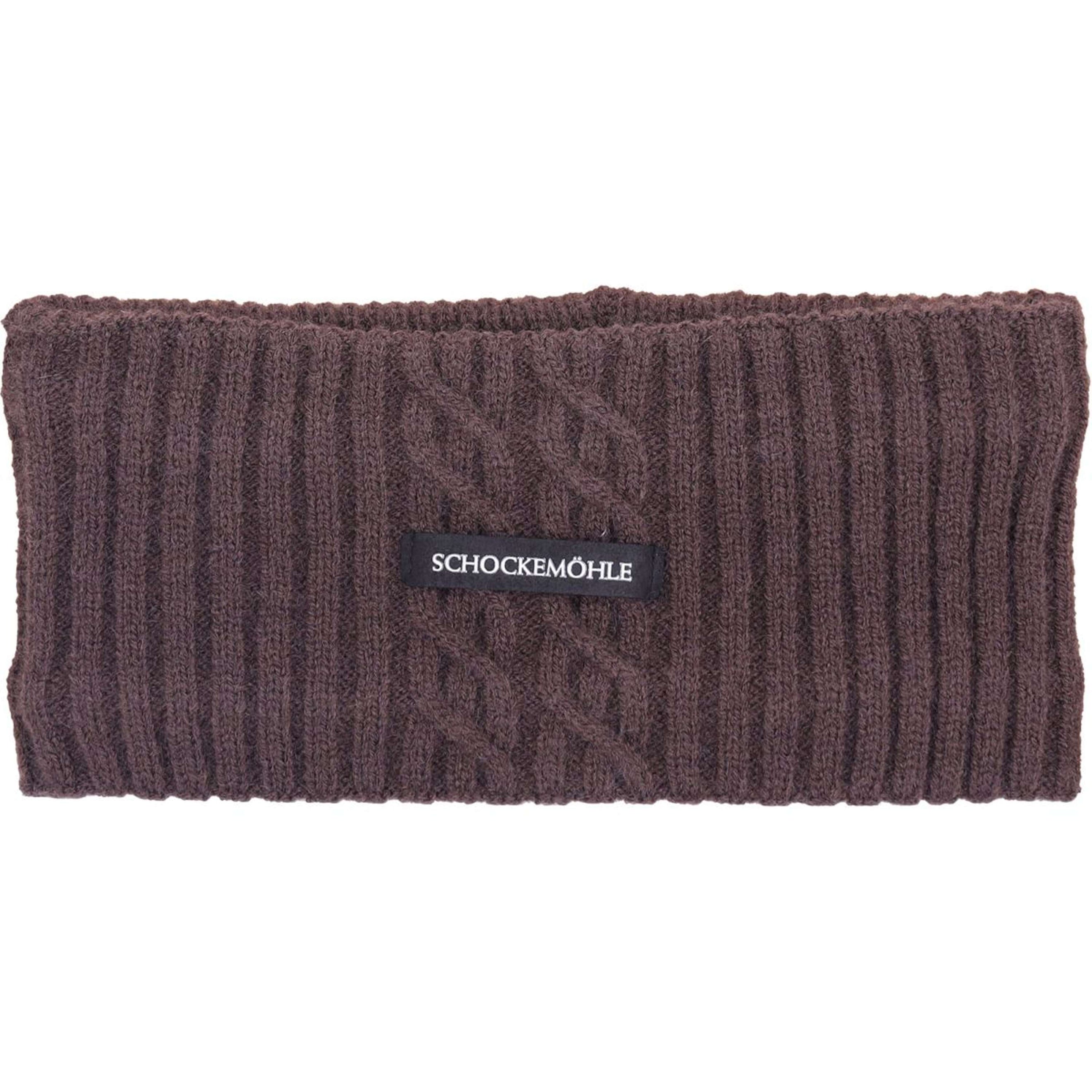 Schockemöhle Hoofdband Braided Mocca
