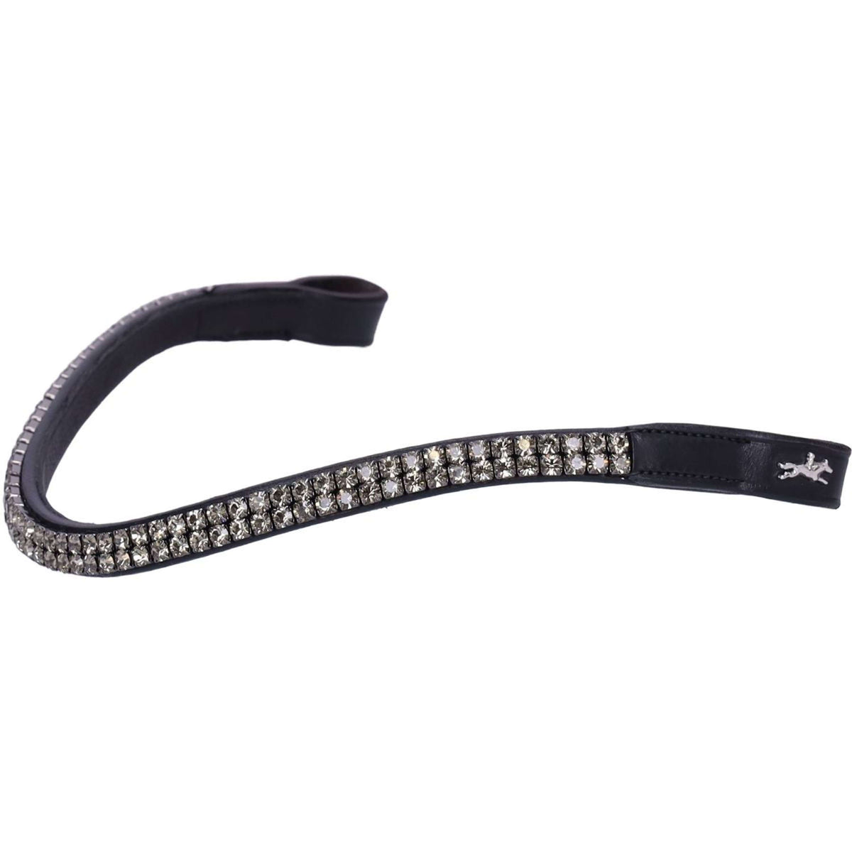 Schockemöhle Frontriem Valencia/Monticelli Zwart/Grijs