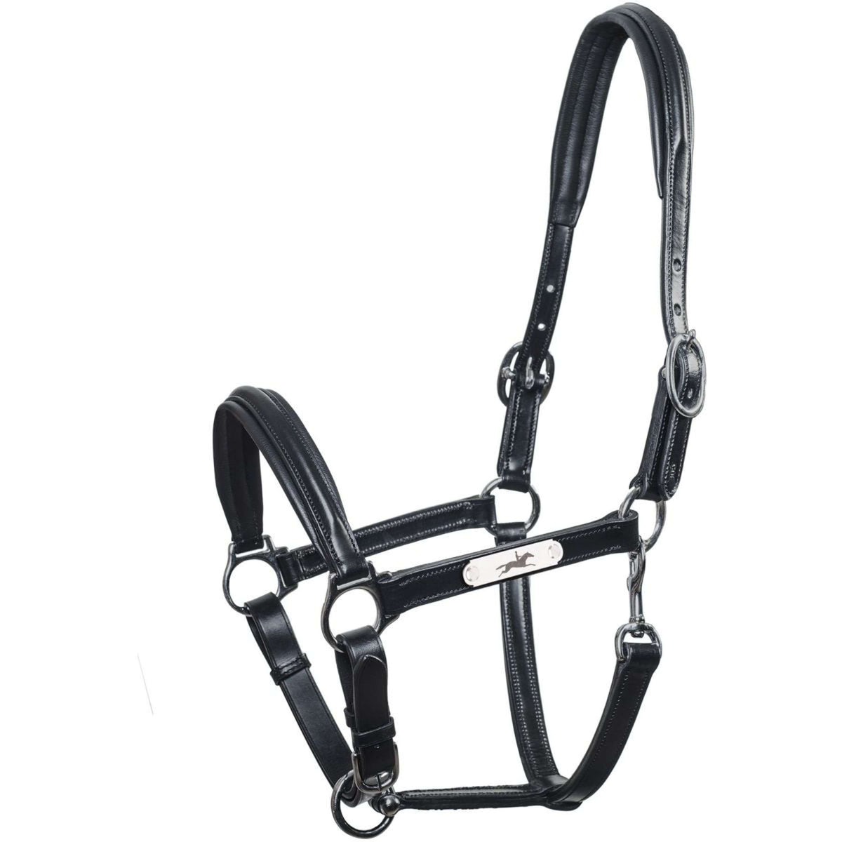 Schockemöhle Halster Ulm Pro Zwart/Zilver