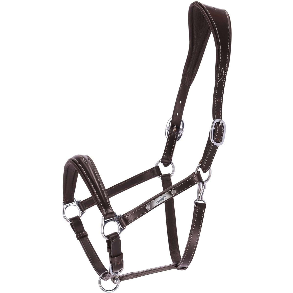 Schockemöhle Halster Frisco F Donkerbruin/Cream/Zilver