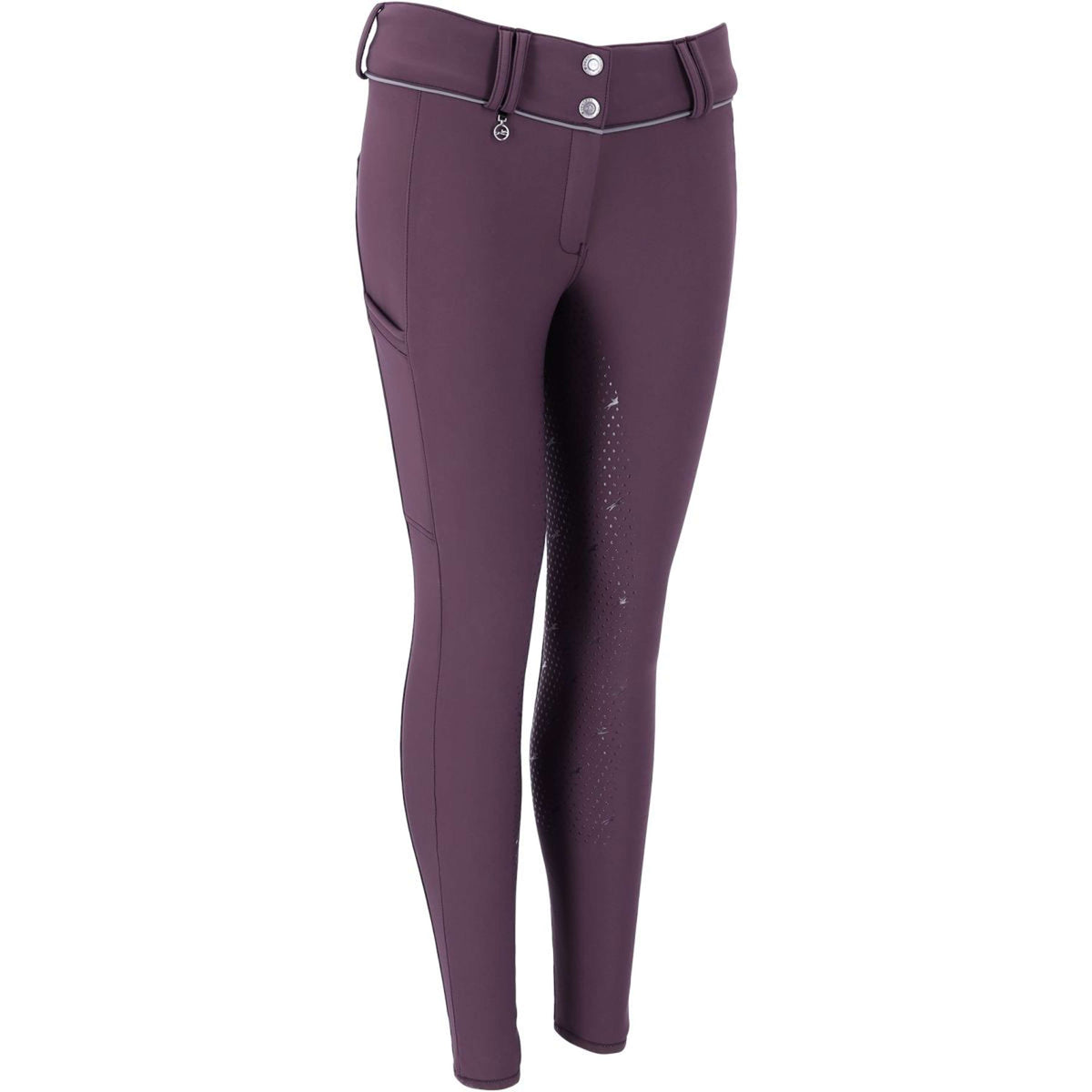 Schockemöhle Rijbroek Winter Carla Full Grip Deep Mauve