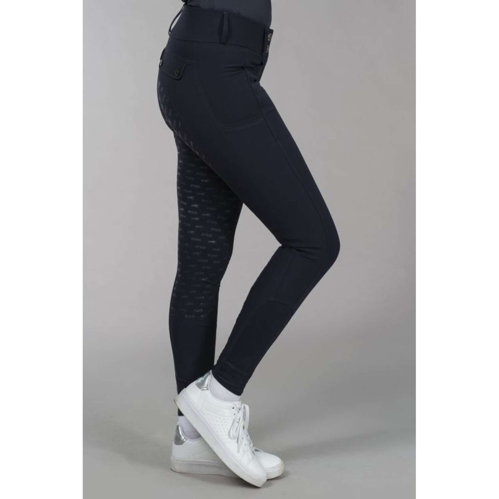 Schockemöhle Rijbroek SPCarola Full Grip Donkerblauw