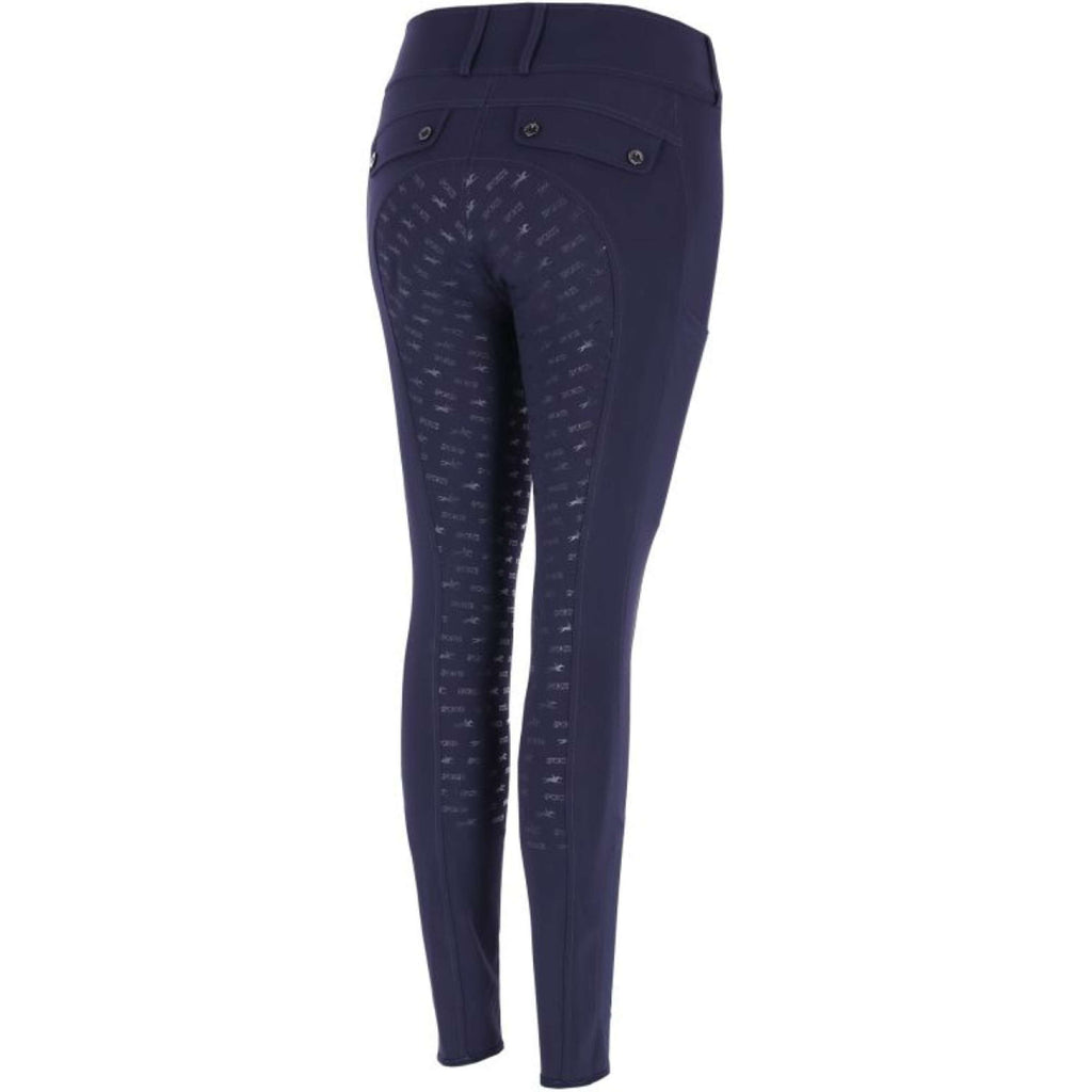 Schockemöhle Rijbroek SPCarola Full Grip Donkerblauw