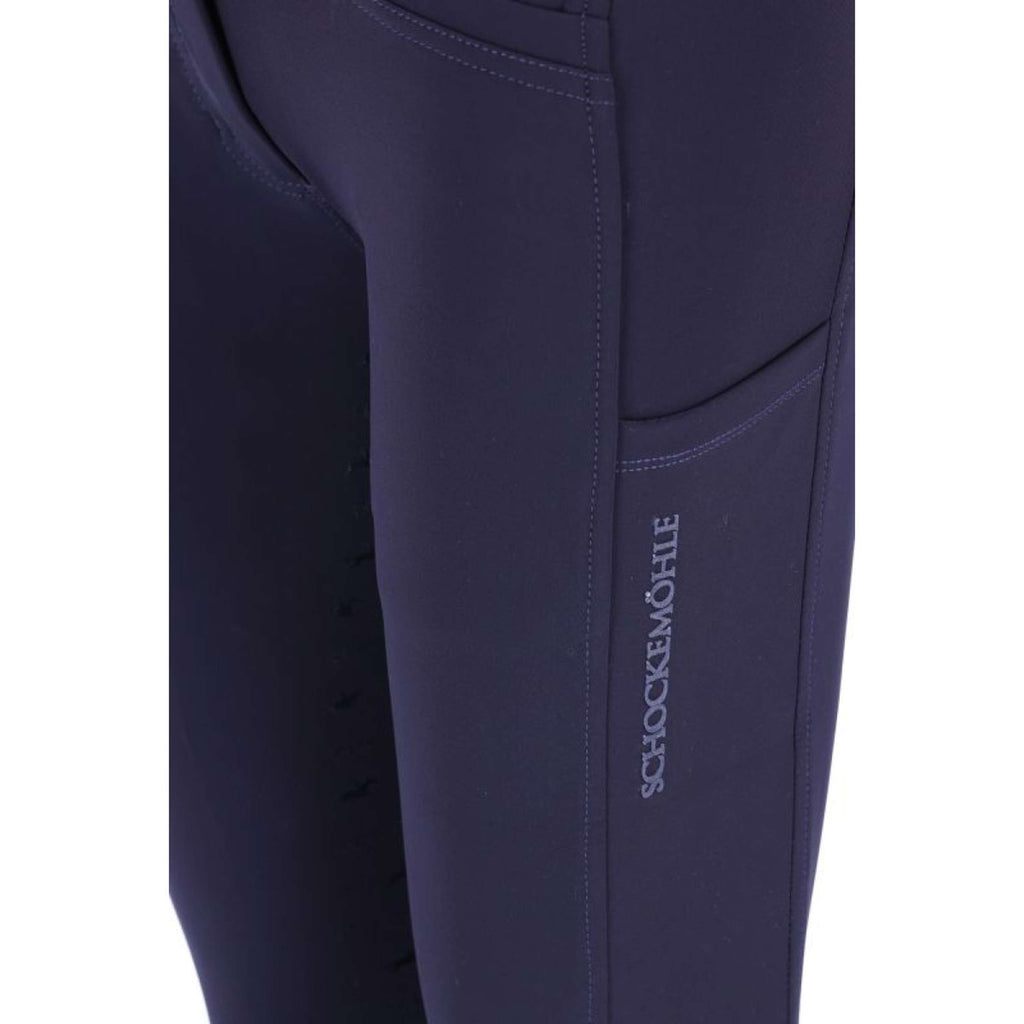 Schockemöhle Rijbroek SPCarola Full Grip Donkerblauw