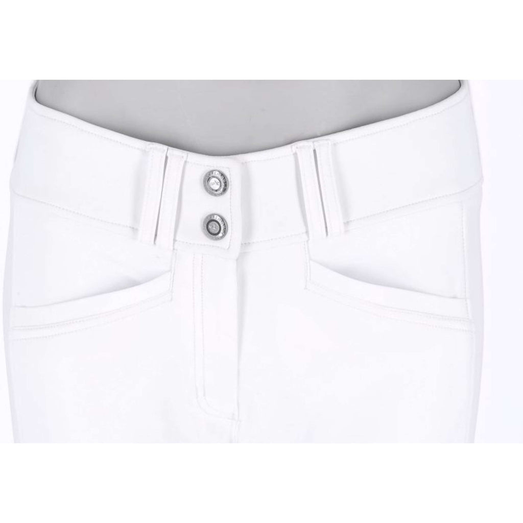 Schockemöhle Rijbroek SPCarola Full Grip Optical White