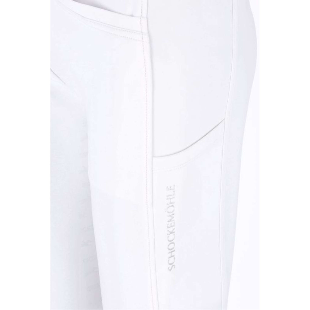 Schockemöhle Rijbroek SPCarola Full Grip Optical White