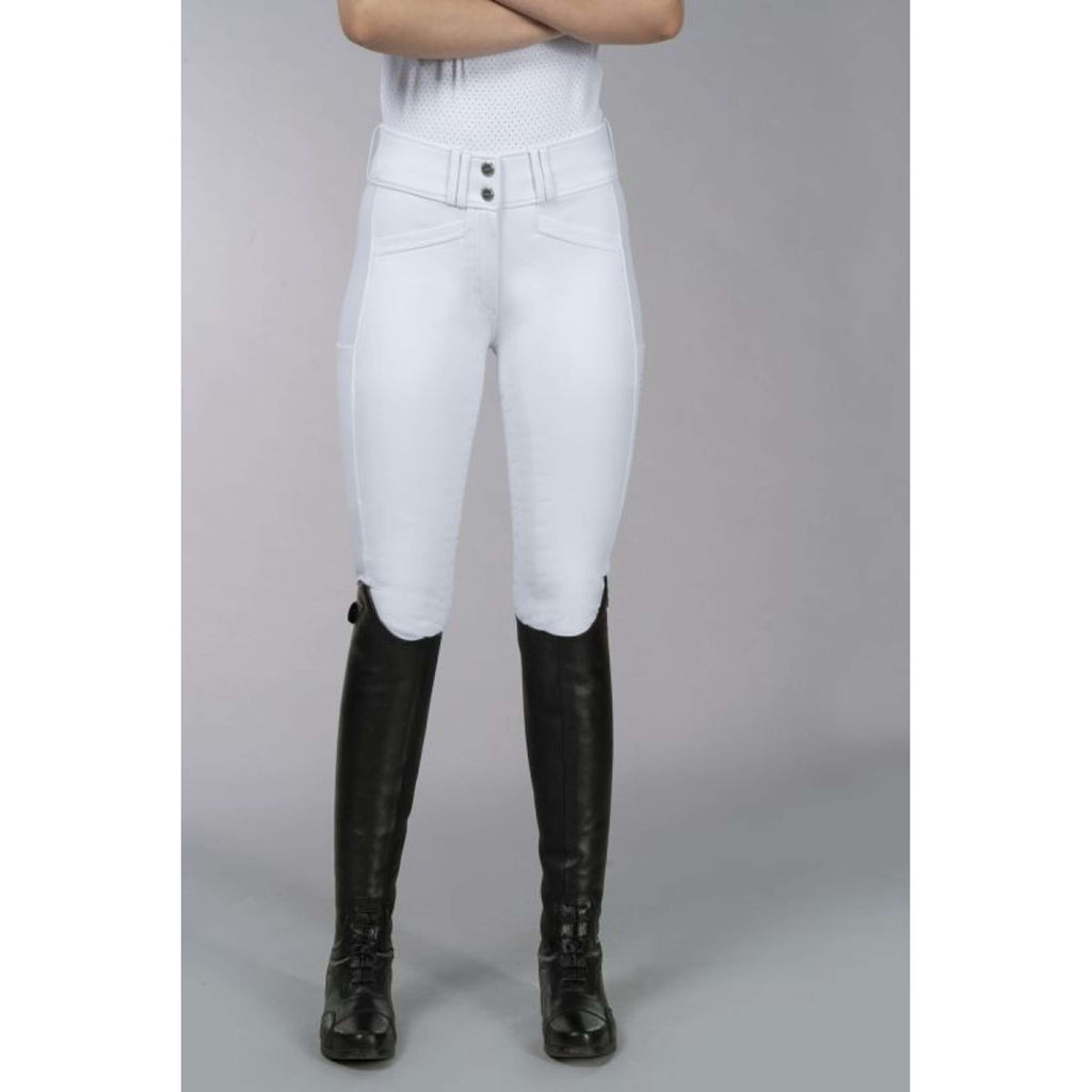 Schockemöhle Rijbroek SPCarola Full Grip Optical White