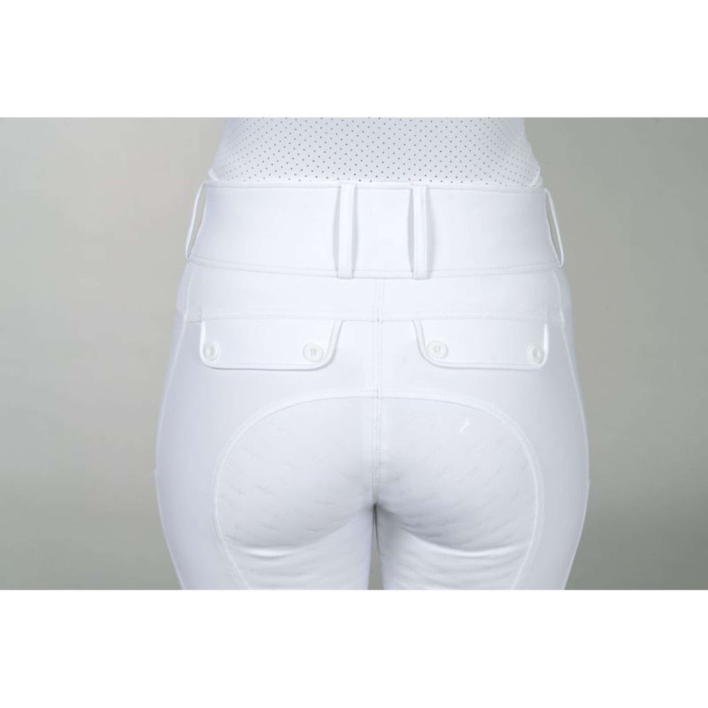 Schockemöhle Rijbroek SPCarola Full Grip Optical White