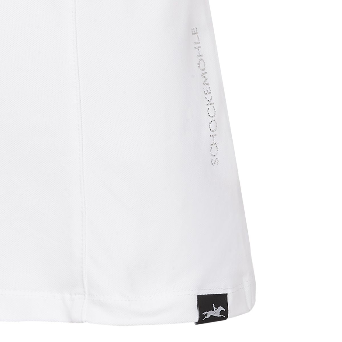 Schockemöhle Poloshirt Hanna Mouwloos Optical White