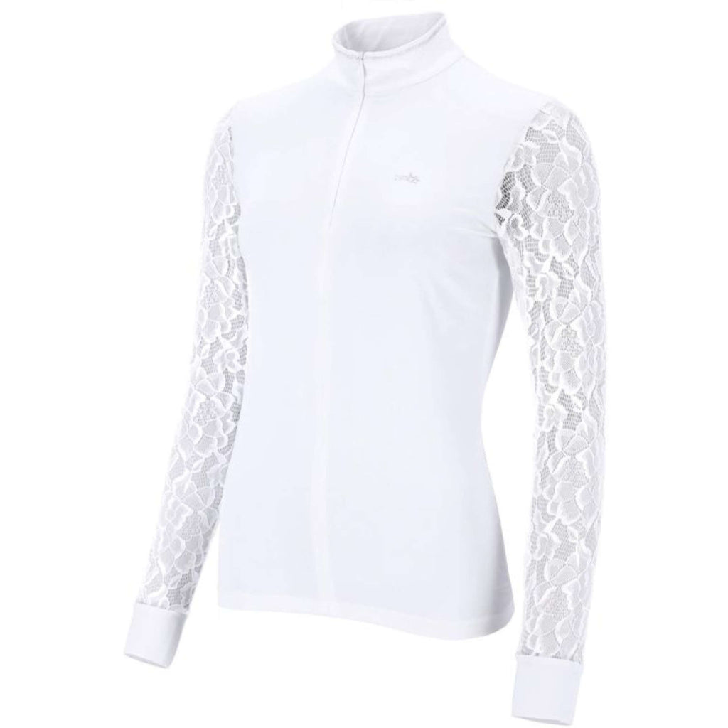 Schockemöhle Wedstrijdshirt SPAlicia Lange mouwen Optical White