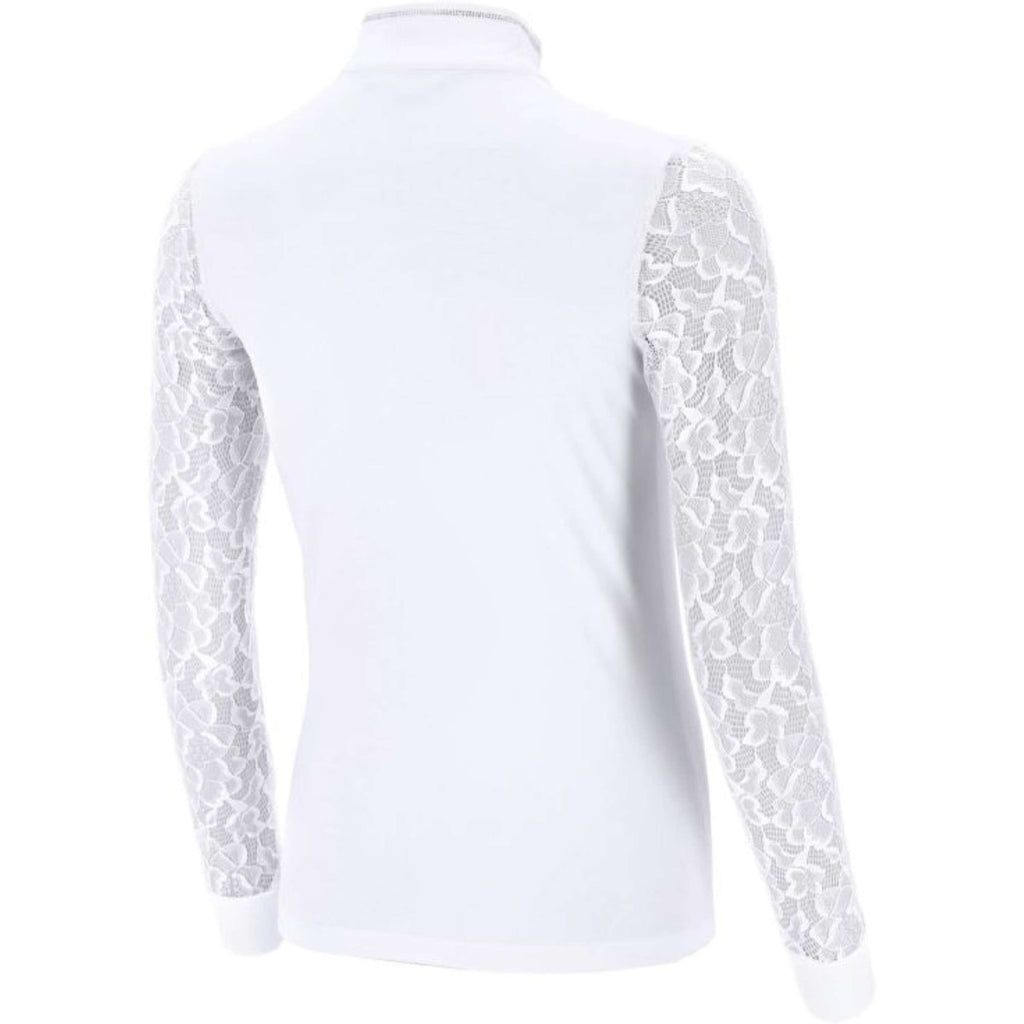 Schockemöhle Wedstrijdshirt SPAlicia Lange mouwen Optical White