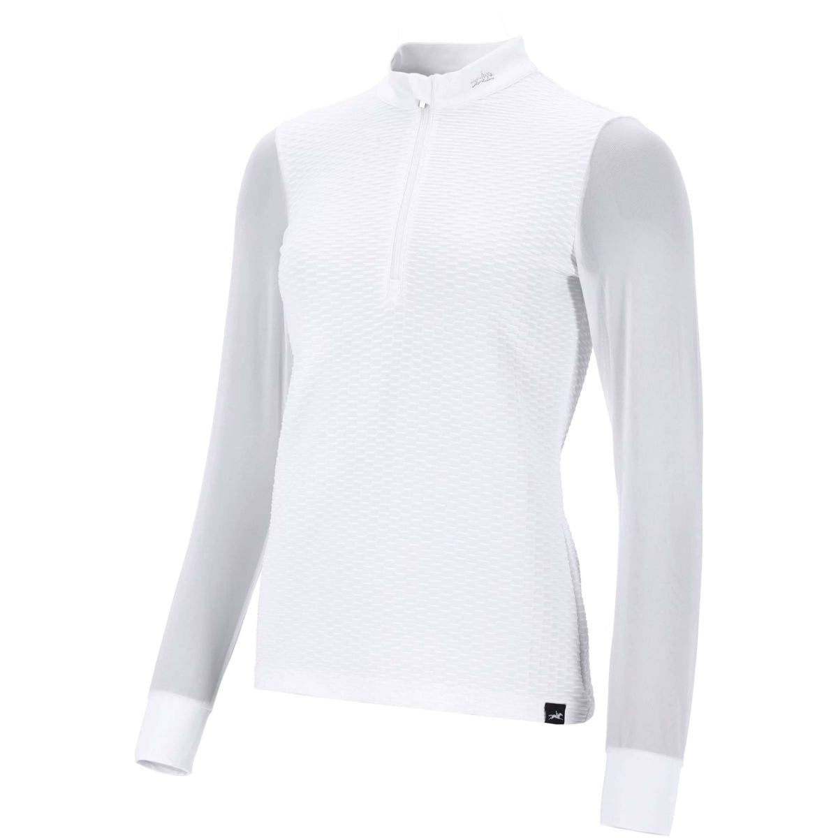 Schockemöhle Shirt Gianna Lange Mouwen Optical White