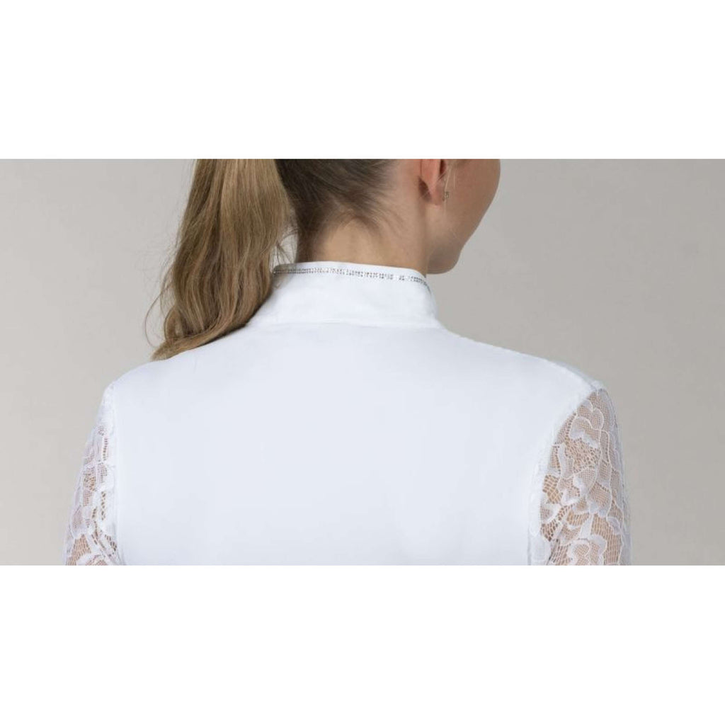 Schockemöhle Wedstrijdshirt SPAlicia Lange mouwen Optical White