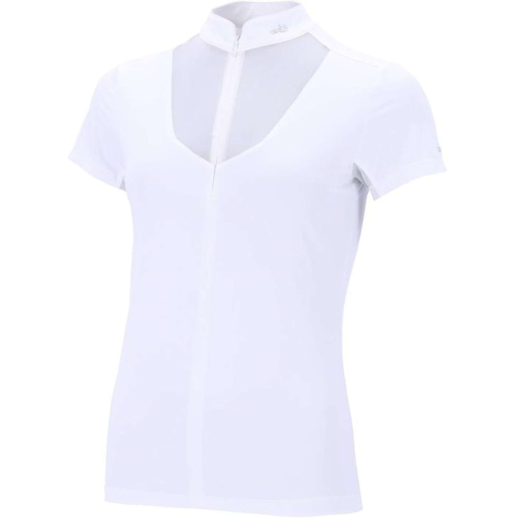 Schockemöhle Wedstrijdshirt SPAnita Optical White