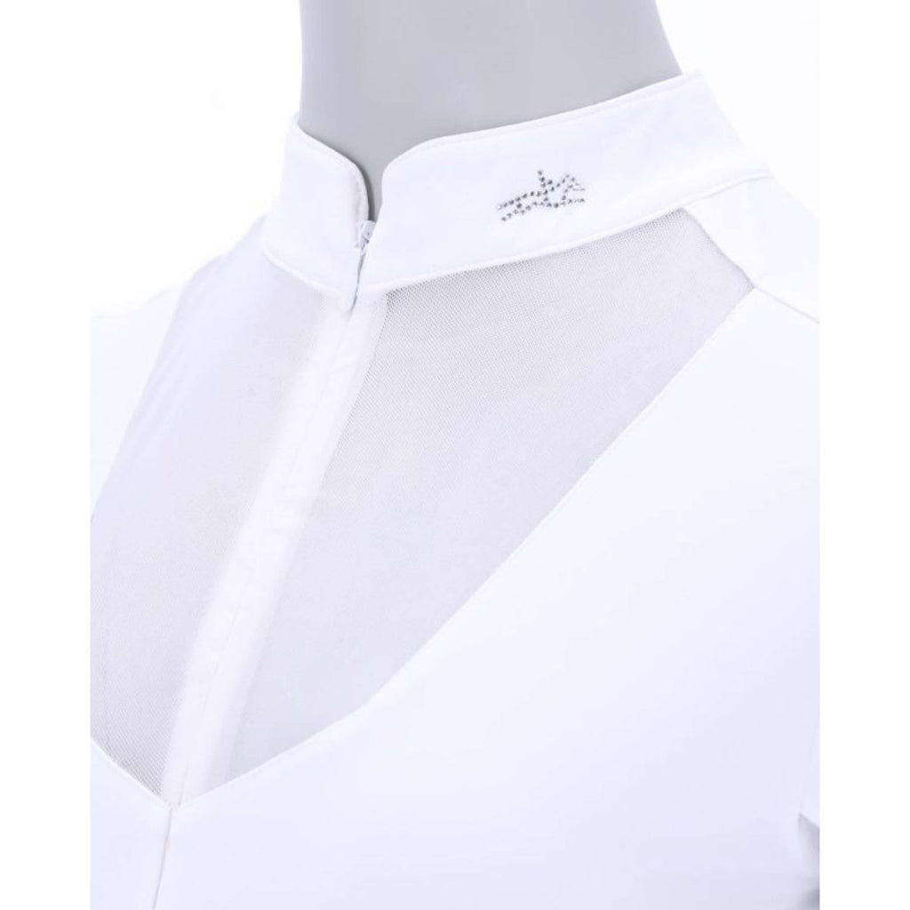 Schockemöhle Wedstrijdshirt SPAnita Optical White