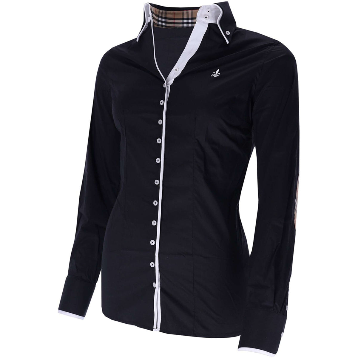 Schockemöhle Blouse FDL Sawyer London B Zwart