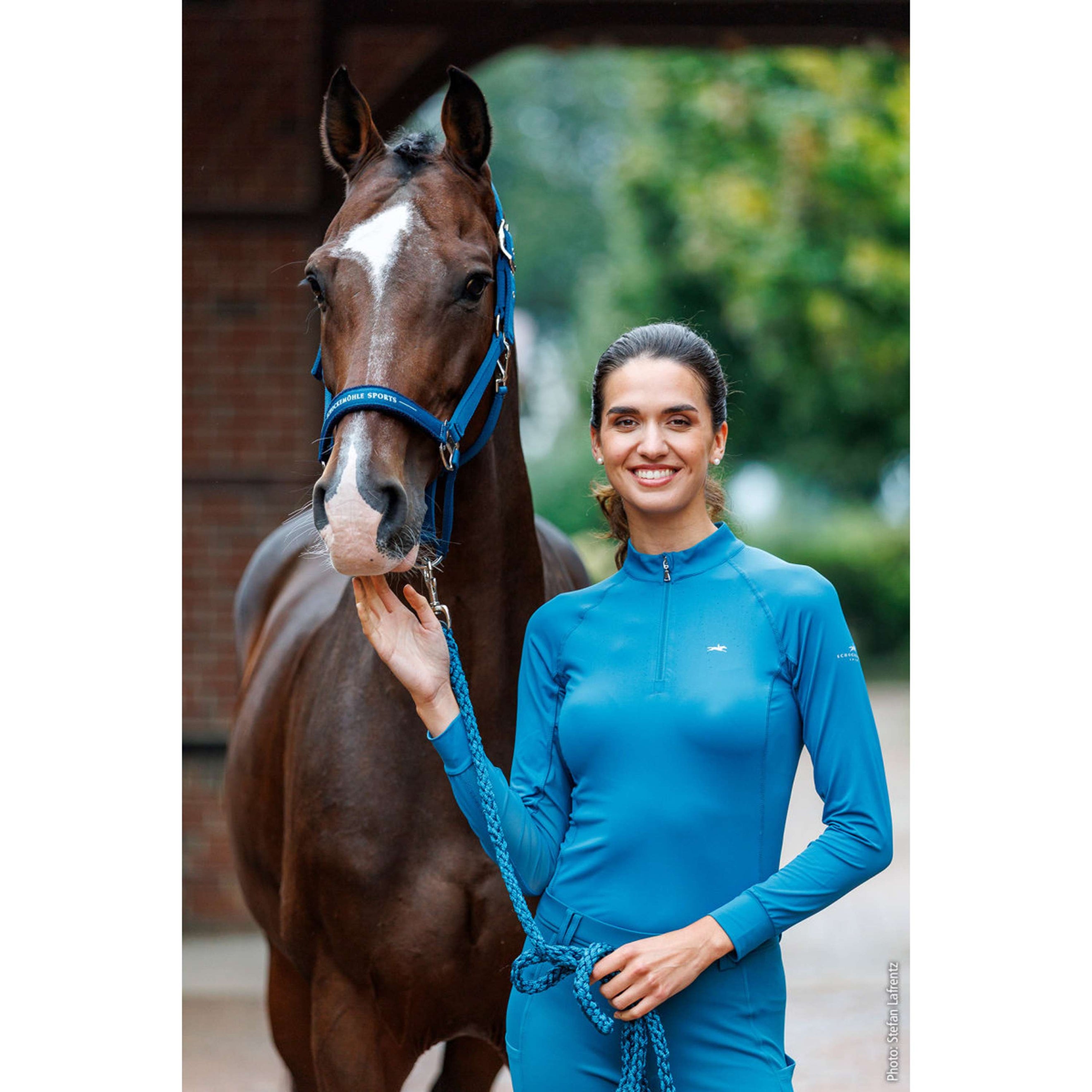 Schockemöhle Training Shirt SPAngie Style Colonial Blue Schockemöhle Training Shirt SPAngie Style Colonial Blue