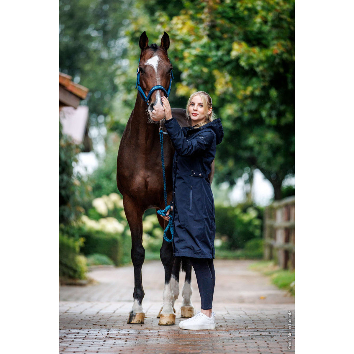 Schockemöhle Lange Regenjas SPKaija Style Dark Navy