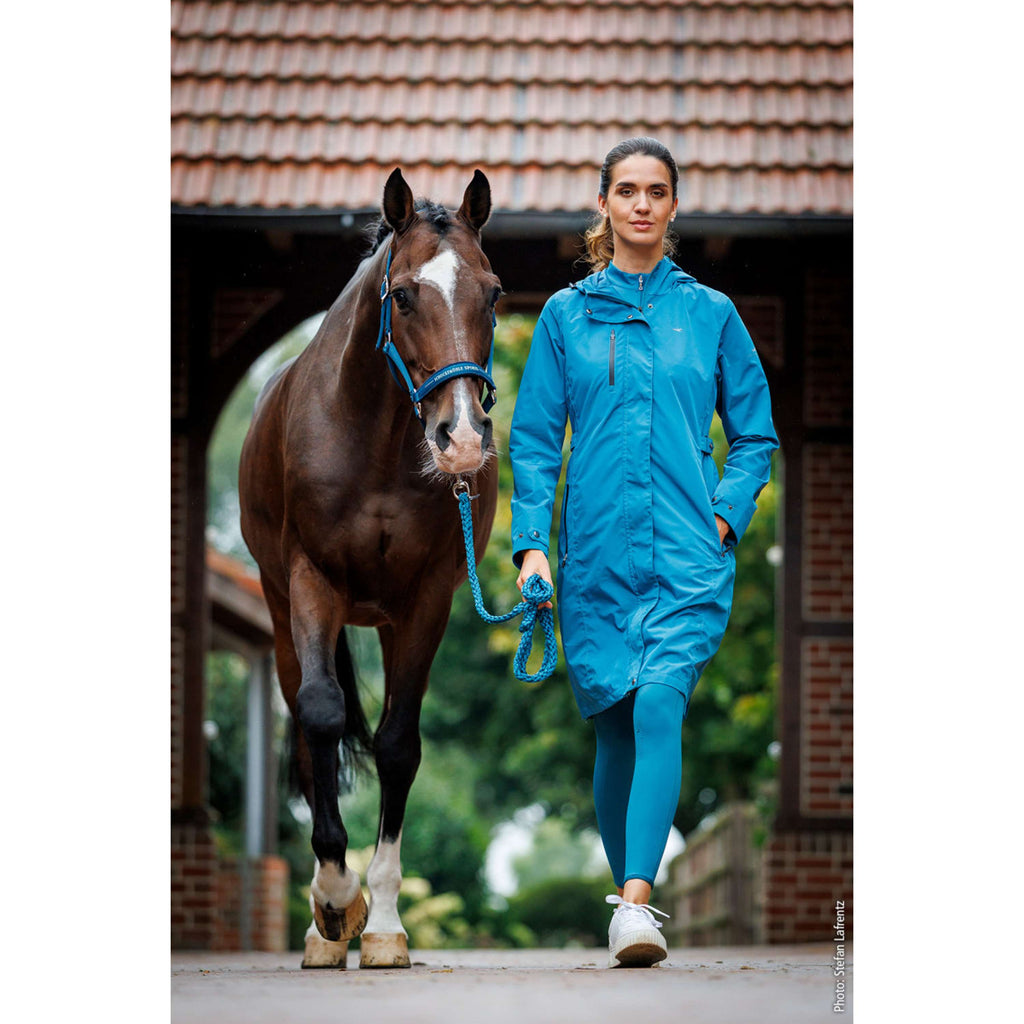 Schockemöhle Lange Regenjas SPKaija Style Colonial Blue