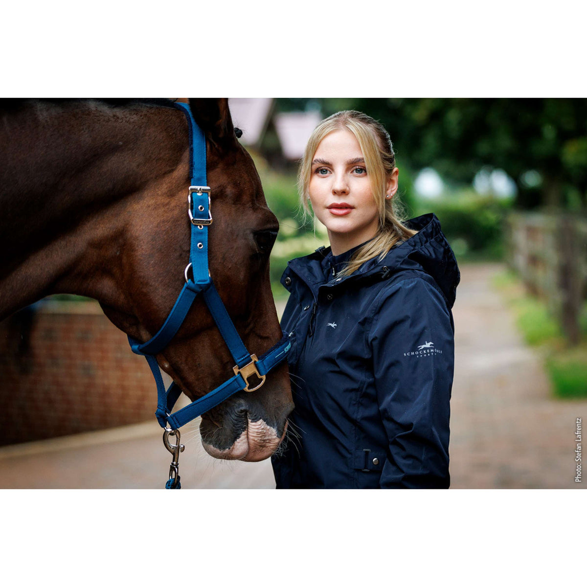 Schockemöhle Lange Regenjas SPKaija Style Dark Navy