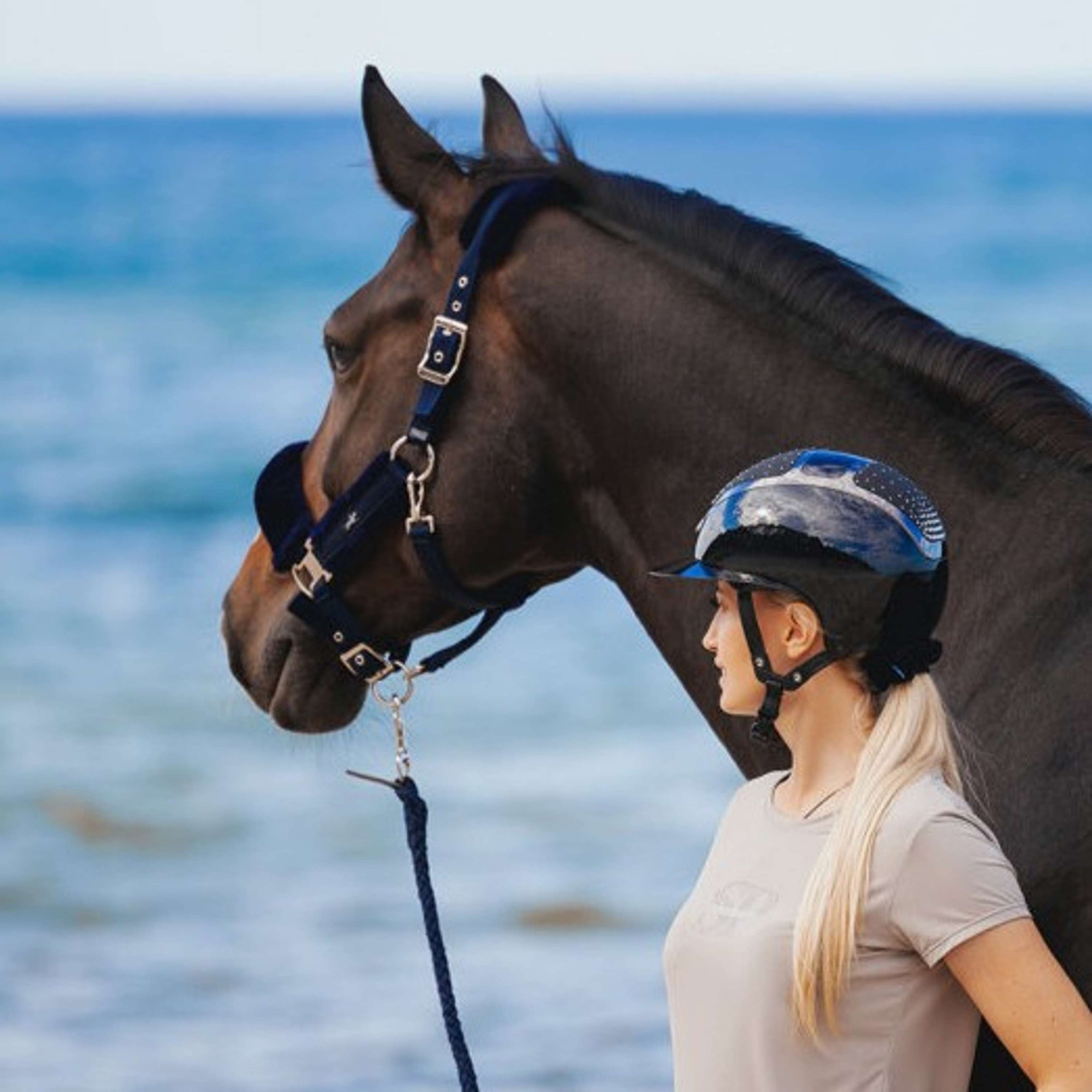 Schockemöhle Halster SP Melbourne Soft Style True Navy Schockemöhle Halster SP Melbourne Soft Style True Navy