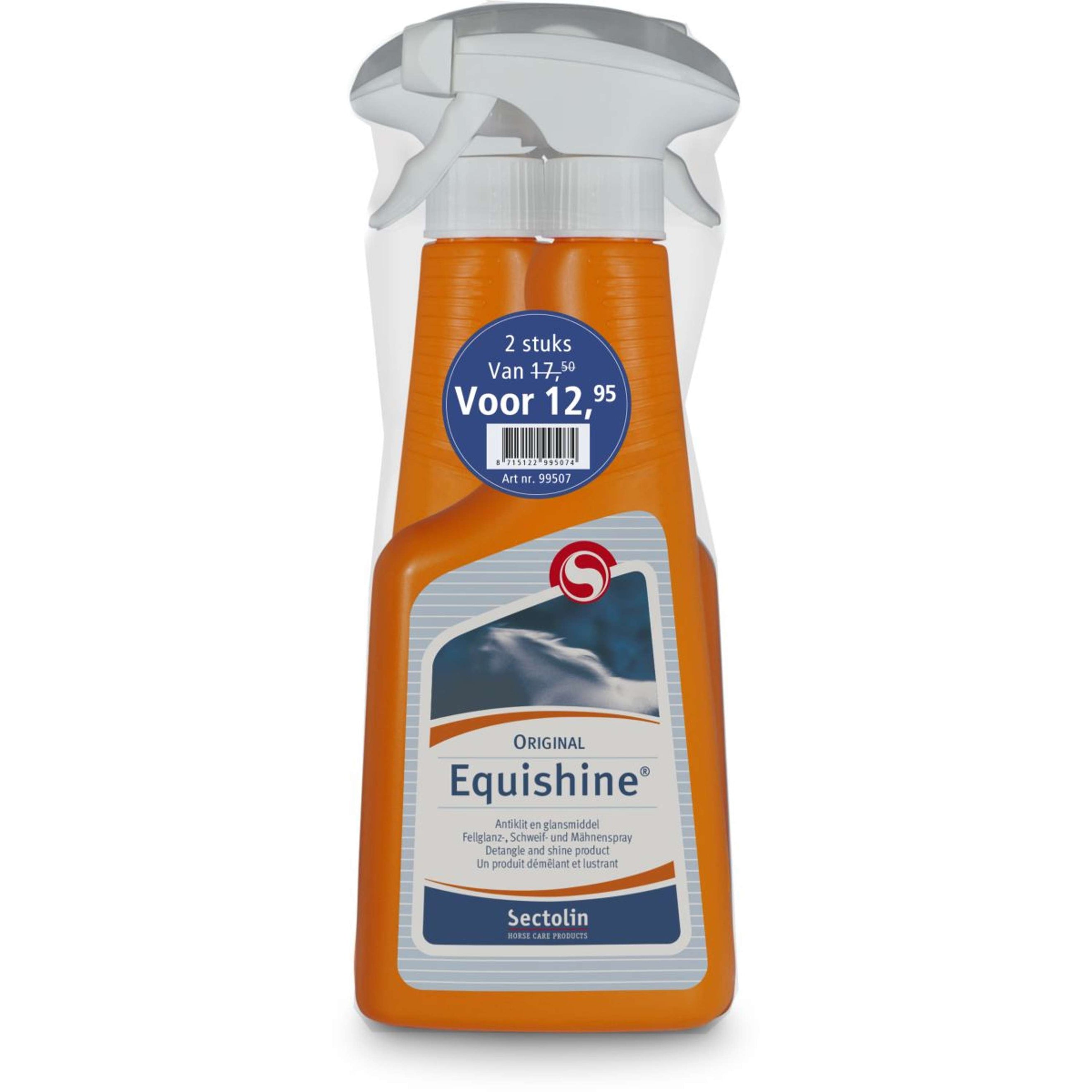 Sectolin Equishine Original Actieverpakking 2x 500ml Sectolin Equishine Original Actieverpakking 2x 500ml