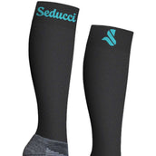 Seducci Sokken Pro Wool Iron/Turquoise