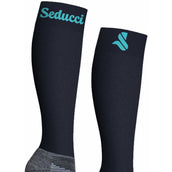 Seducci Sokken Pro Wool Navy/Turquoise